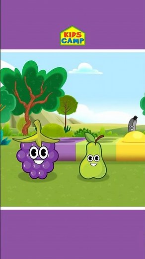 POP IT Game With Dancing Fruits #shorts #educationalvideo #fruits