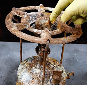 130K views · 2.7K reactions | Antique Kerosene Kitchen Stove Restoration | Pretty Restoration | Facebook