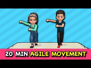 Kids Flex & Flow: 20 Min Agile Movement Workout - Videos For Kids