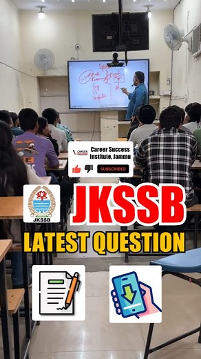 All Jkssb Question Papers in One Place Visit www.careersuccessjammu.com #jkssbjobs #ibps #ssc #jkssb #jkssbnt #naibtehsildar #Jkssbsupervisor #jkssb2024jobs #jkssb #jammukashmir #jammu #kashmir #samba #doda #srinagar #ramban #punjab #doda #kashmir #jkpolice #jkpsi #jkpconstable #reels #fbreels #viral #univeristyofjammu #mamcollege #clusteruniversityofjammu #universityofkashmir | Career Success Institute,Jammu | Facebook