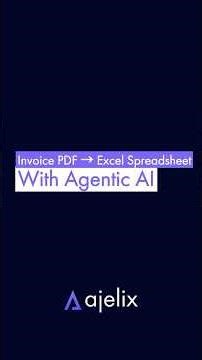 I Turned a Messy Invoice PDF Into a Clean Excel File using AI