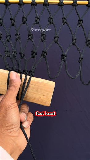Simsport on Instagram: "simple knots for making nets #knottutorial #knot #net"