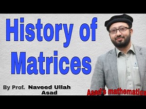 History Of Matrices | History Of Matrices And Determinants | History Of Matrices In Mathematics