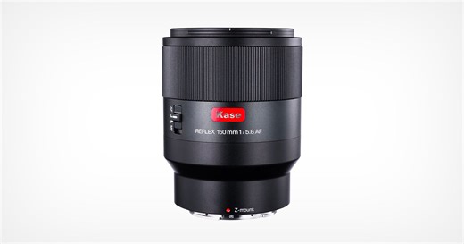 Kase's AF 150mm f/5.6 Reflex Lens Embraces Wacky Donut-Shaped Bokeh