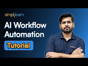 AI Workflow Automation Tutorial | How to Build No Code AI Workflows | AI Automation | Simplilearn
