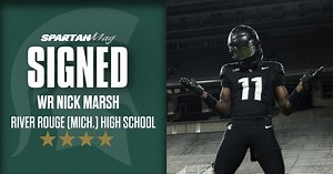 Michigan State signs 2024 four-star WR Nick Marsh
