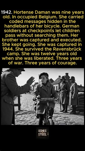 The nine-year-old girl who fooled the Nazis by bicycle for the resistance