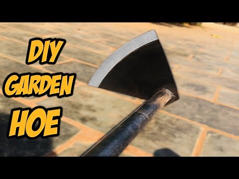 The Easy Way How To Make Garden Hoe / Making A Farmers' Most Useful Tool