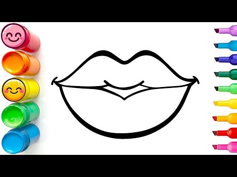 How to Draw Beautiful Lips | Easy Step by Step Tutorial