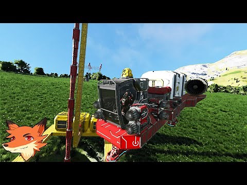 Space Engineers #03 [FR] Le premier vaisseau et un véhicule qui mine automatiquement!