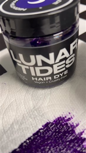 Purple underlight touch up using @Lunar Tides in shade Nightshade 💜 #purplehair #hairdye #lunartides #underlight #underlightshair #hairinspo #hair