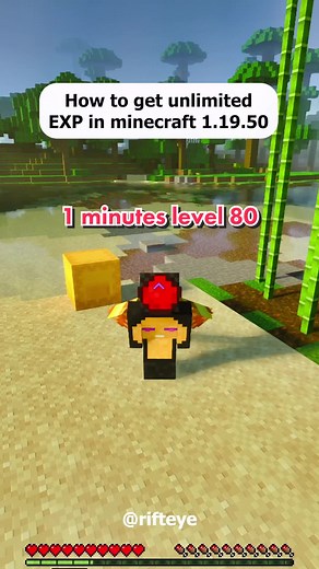 Minecraft Unlimited XP Guide | Easy Ways to Get Infinite XP | Level 80 in 1 Minute