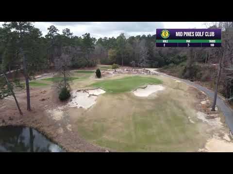 2nd Hole Mid Pines Golf Club I 2026 Babygrande Donald Ross Collegiate