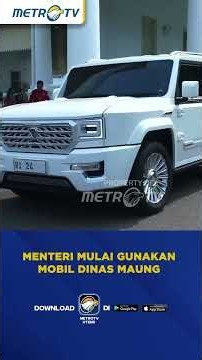 Menteri Kabinet Merah Putih Mulai Gunakan Maung #shorts