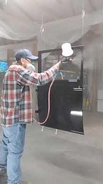 spring clear on the 1930 model A Ford truck door.