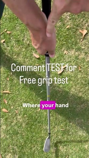 comment TEST for free grip test Stop letting golf complicate things