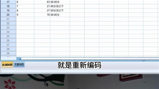 SPSS对数据分组的两种方法 SPSS对数据分组的两种方法，重新编码和可视分箱