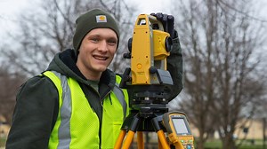 1.3K views · 19 reactions | Discover how civil engineers and surveyors shape the world we live in. Meet instructor Drew Potts, a handful of alumni working in the field, and a current student, for a diverse look at these dynamic career fields. | Pennsylvania College of Technology | Facebook