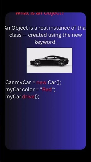 Class vs Object in java. #coding #java