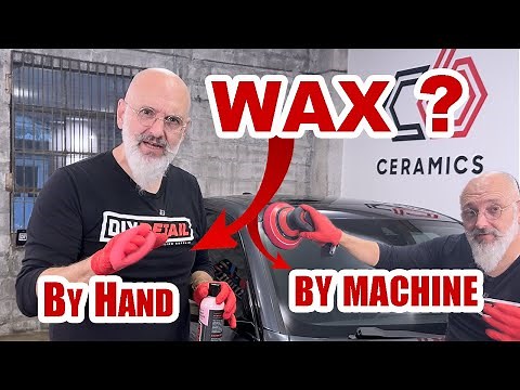 How to apply Carnauba wax by hand or machine. DIY Detail Show Winning Wax.