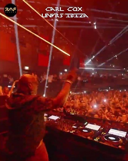 Carl Cox Live @ UNVRS Ibiza 2025 🔥 Techno Legend in Action
