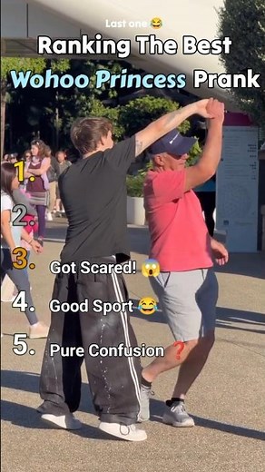 Ranking Funniest Woohoo Princess Prank 🤣
