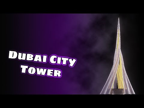 Dubai City Tower - Minecraft Timelapse
