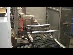 Automated Quality Inspection of Parts and Robotic Placement into Trays