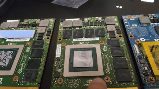 NVIDIA M3000M M4000M GTX970M 三卡对比