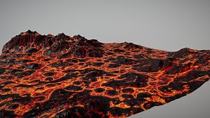 FREE Lava Zone Environment - Download Free 3D model by Astronaut (@Astronaut3d)