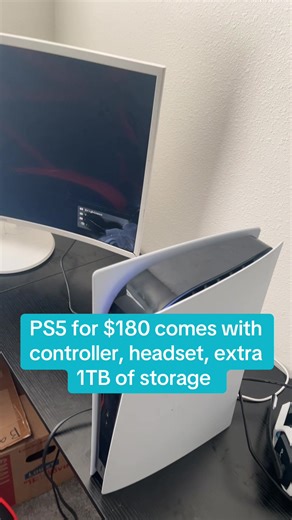 PS5 for Sale: $180 Bundle with Extras
