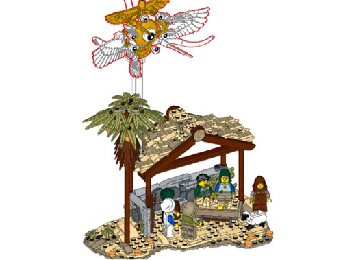 LEGO MOC-217066 Nativity Scene (Seasonal > Christmas 2025)