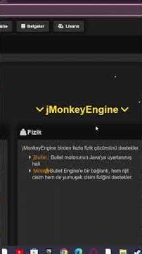 JMONKEYENGİNE EN İYİSİ