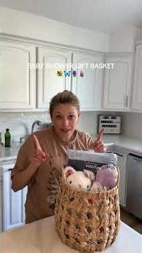 The cutest little spring baby shower basket! . . . #springparty #springbabyshower #babyshowergift