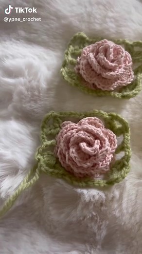 手編み薔薇ヘッドドレスの製作過程🌹