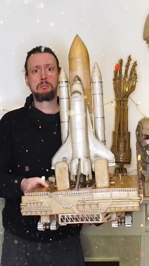 #cardboard #spaceshuttle #spaceshuttleatlantis #nasa #nasachallange #rocket #handmade #homemade #craftidea #videotutorial #cardboardart #diyproject