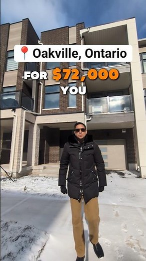 ✨ Minimum down payment of 72K gets you a Brand New Luxury Freehold Townhouse in Oakville