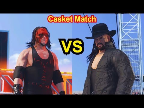 Casket Match - The Undertaker Vs Kane #undertaker #kane #thebrothersofdestruction #wwe2k25 #abyss