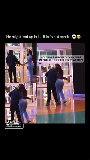 Female going viral for holding hands with random men in public 👀😭 | Hip Hop Ties