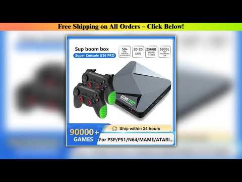 Super Console G36 Pro 128G 256G Retro Video Game Console with 90000+ Games for MAME/PS1/PSP/DC