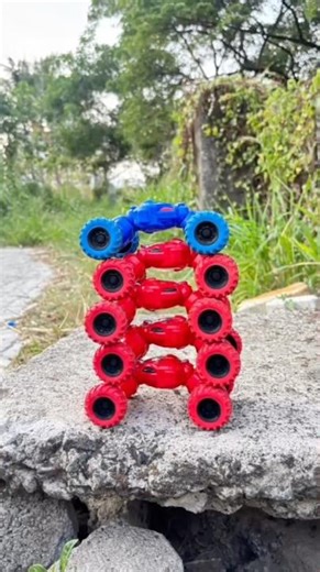 99% Log Fail 😱 Toy Car Tower Challenge 🔥”