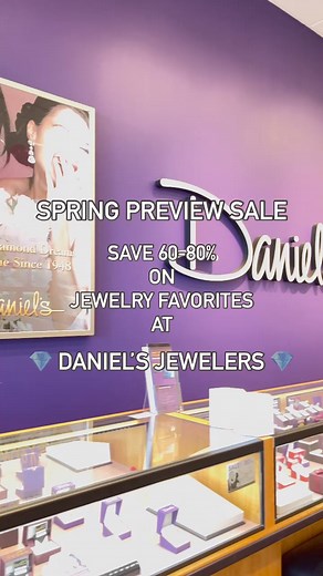 Get 60-80% off jewelry favorites 💎 #danielsjewelers #jewelrysale #jewelry | Daniel's Jewelers