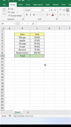Sum Tricks in Excel 😀 #exceltips #exceltricks #exceltutorial #explore | computernotion