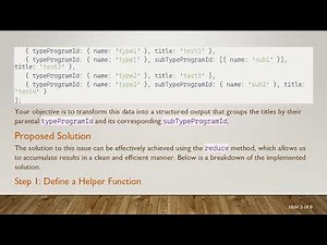 How to Group Objects Inside Arrays in JavaScript