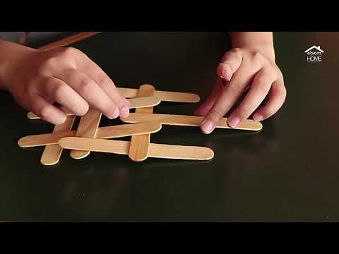 How to Build Leonardo Da Vinci's Self-Supporting Bridge - Science for Kids