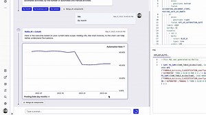 At Celonis World Tour in May, we debuted an industry revolution: Process Mining Powered by Generative AI. Celonis now provides intelligent data analysis, identifies key improvement opportunities, and generates ready-to-review code, significantly enhancing efficiency. Recently, we introduced our 10x Analyst to customers, resulting in an impressive boost in efficiency and value realization. This is the Large Language Model that introduced Generative AI in Process Mining. We believe process mining 