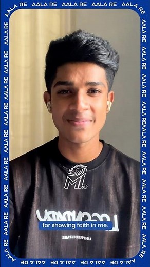 Excited for what's coming! Welcome to the FA𝐌𝐈LY, Vignesh Puthur 💙