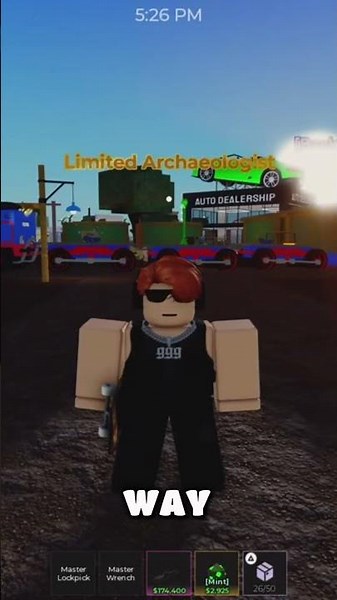 How To Get The Mechanic Box in Storage Hunters (Roblox) #roblox