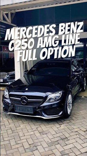 2015 Mercedes Benz W205 C250 AMG Full Option