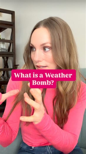 Kelsey McEwen | Strong storm or weather bomb? The difference isn’t just strength — it’s how fast the storm intensifies. This system is bombing out over the... | Instagram